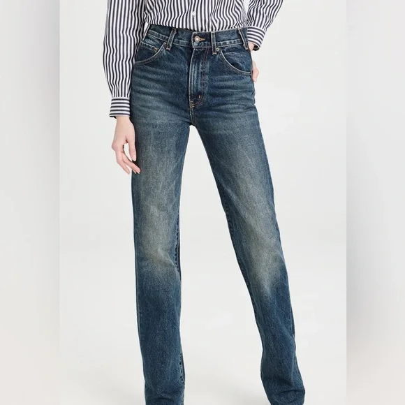 Nili Lotan Joan Jean, long raw hem, 27 - Picture 1 of 16